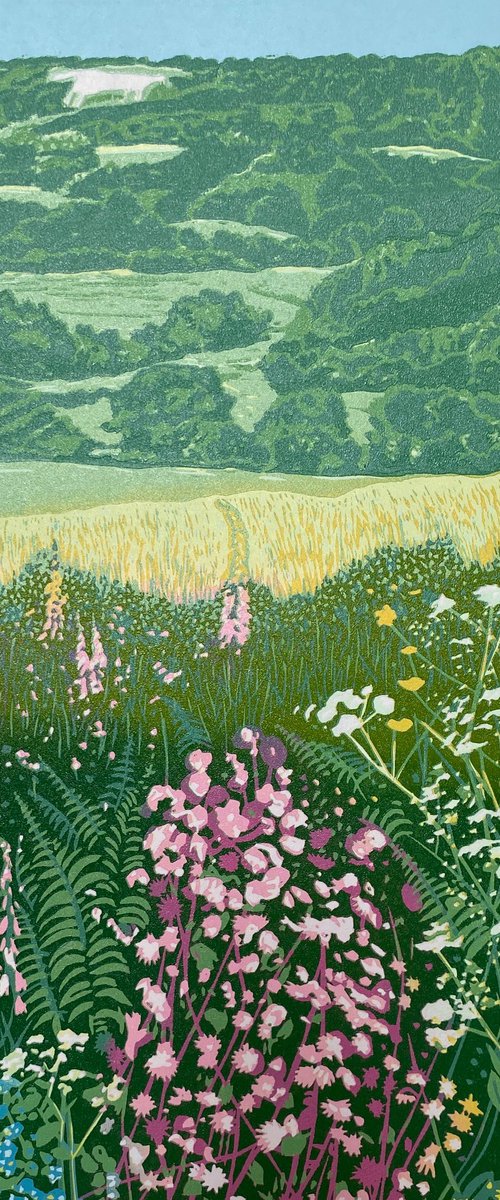 White Horse View by Lindsay Perrett