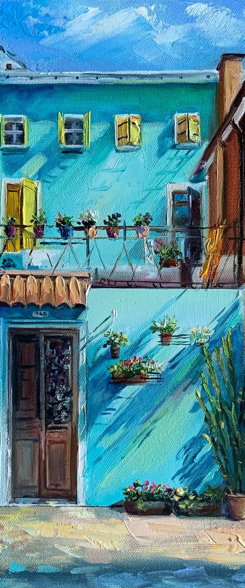 The bright colors of Burano by Olena Hontar