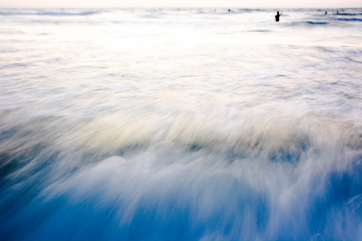 Landscape Photograph By Tal Paz-Fridman, 22 X 16", The Uniqueness Of Waves Xliv, Original Artwork