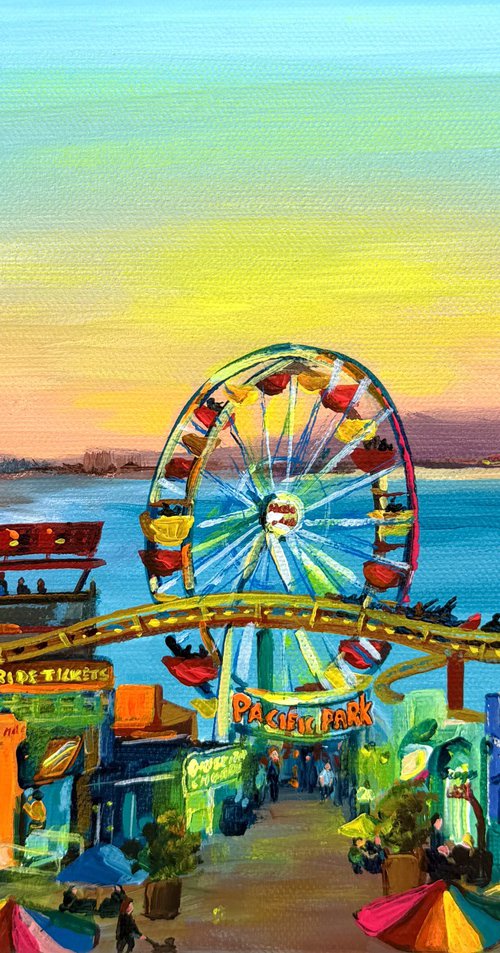 Pacific Park Santa Monica by Victoria Sukhasyan