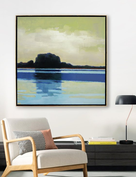 Clarity 30x30" 76x76cm by Bo Kravchenko