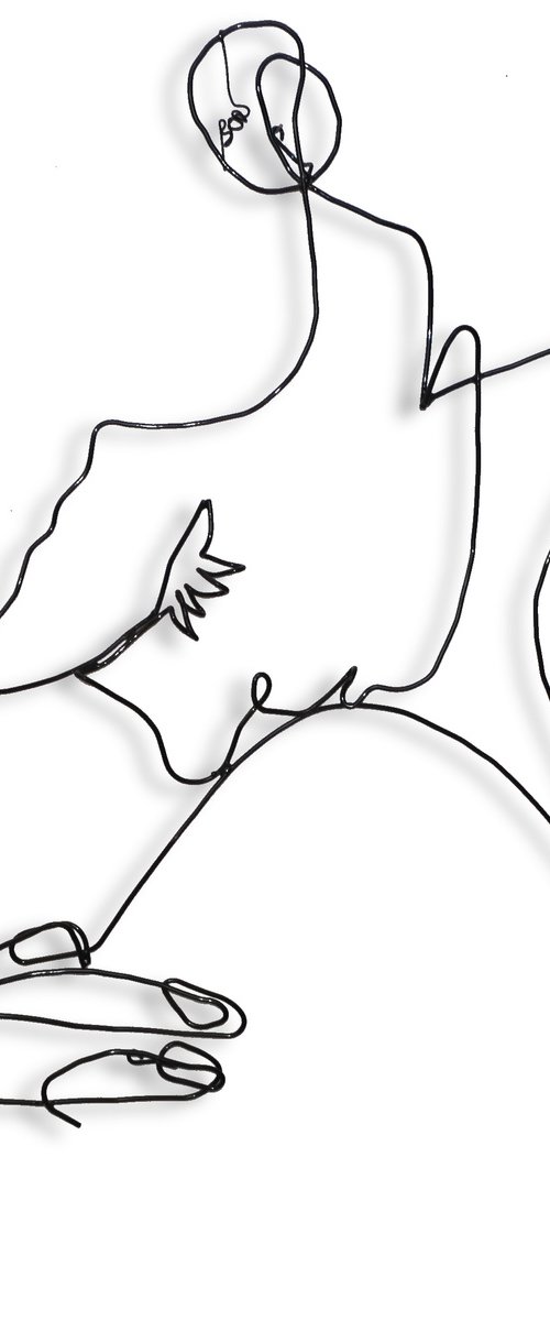 kissing her knee #364 by Bart Soutendijk