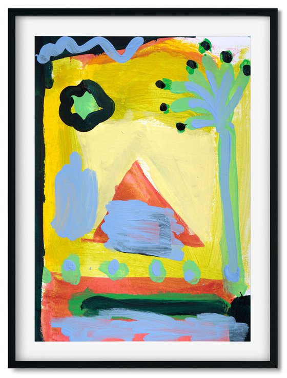 Palm and Pyramid
