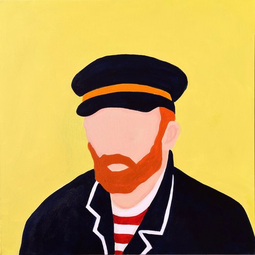 Van Gogh in a Postman Hat by Marisa Añón