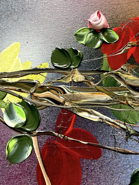 Between Light and Bloom - Diptych