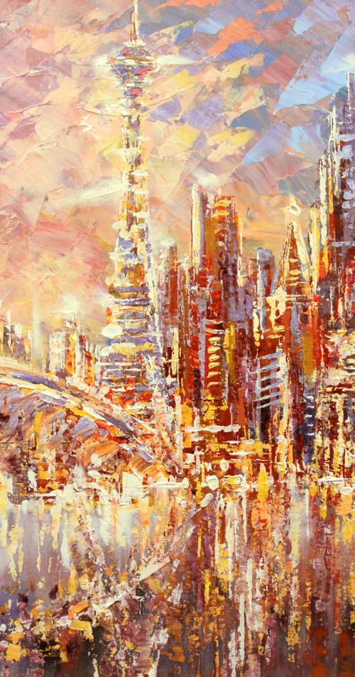 "Toronto Sunset" by Tatiana Iliina