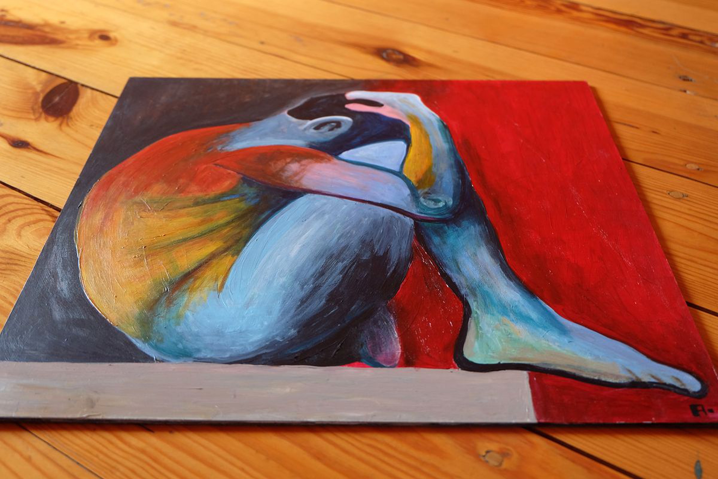 Original Erotic Painting On The Edge Artfinder