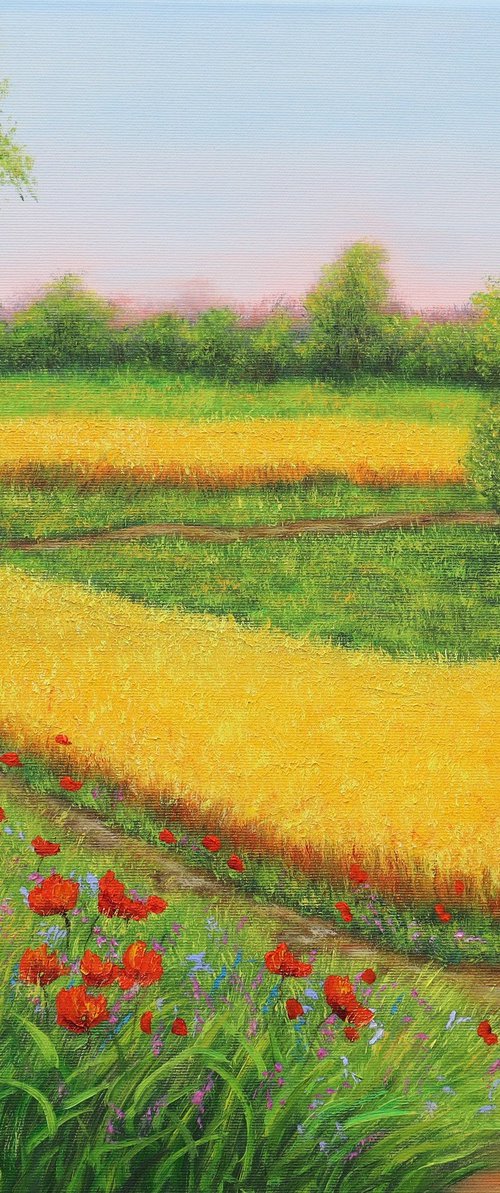 Country field by Ludmilla Ukrow