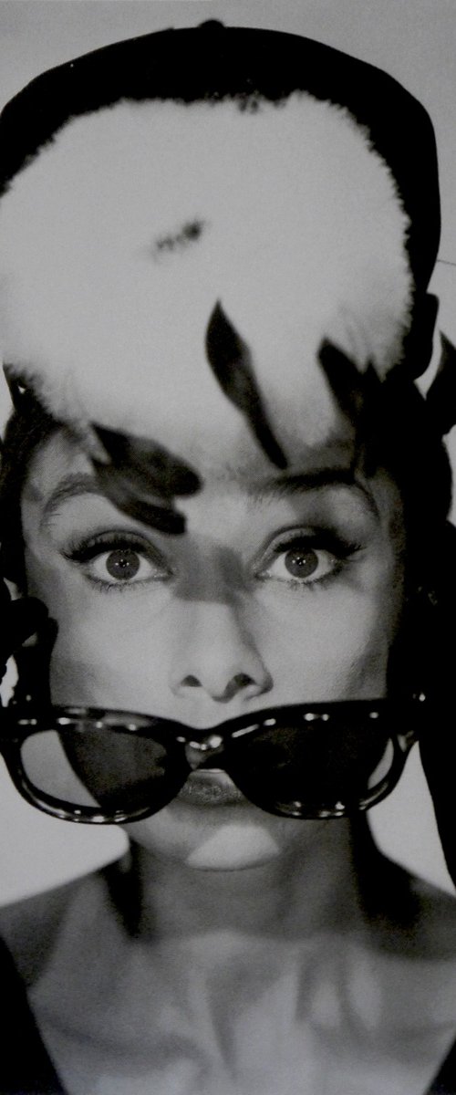 Audrey Hepburn-Silver by David Studwell