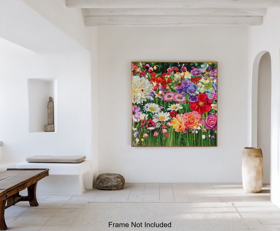 you made the flowers dance