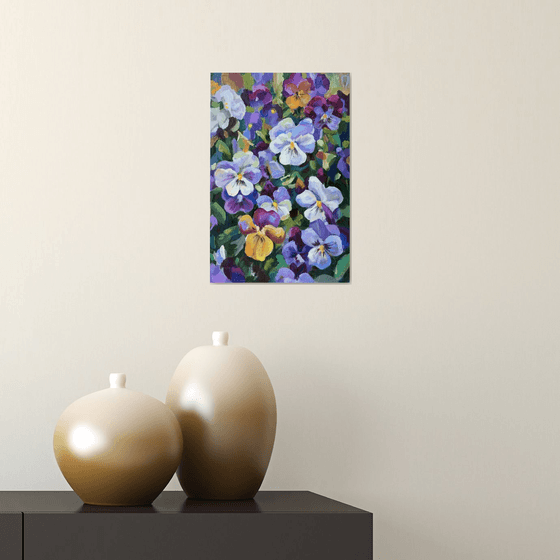 Spring flowers. Part 3. Oill Painting