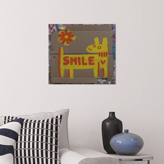 SMILE 40x49cm (teachings of my dog)