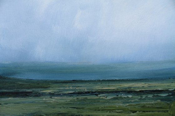 Here comes the rain, Irish Landscape