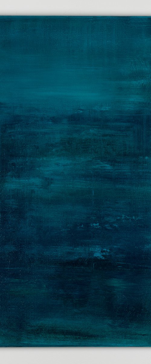 Emerald abstract painting SG183 by Radek Smach