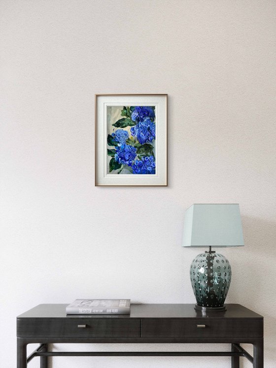 Cobalt Hydrangea Study — Bedugul Bali