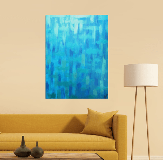 Blue I ( Large 30" x 40 ")