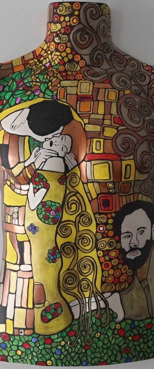 Klimt torso by Rachel Olynuk
