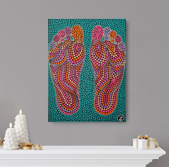 Psychedelic Footprints