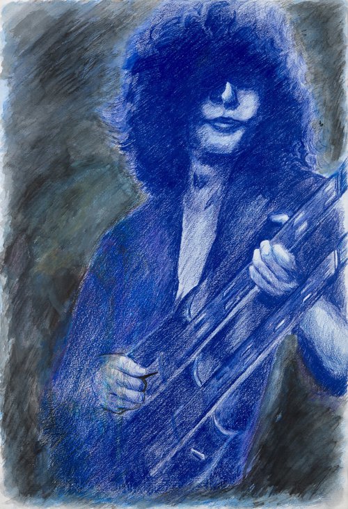 Jimmy Page by A-criticArt