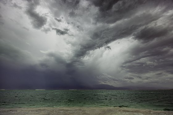 Storm on the Dead Sea