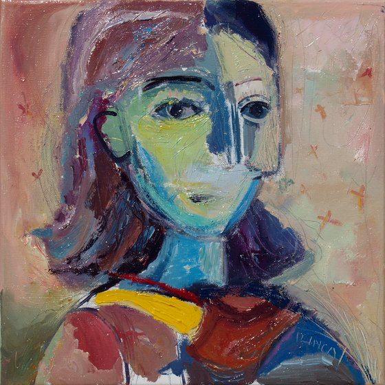 Head of a woman ( inspired by Picasso )