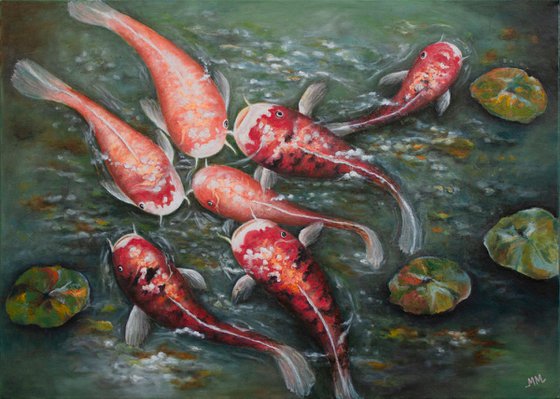 Seven Koi