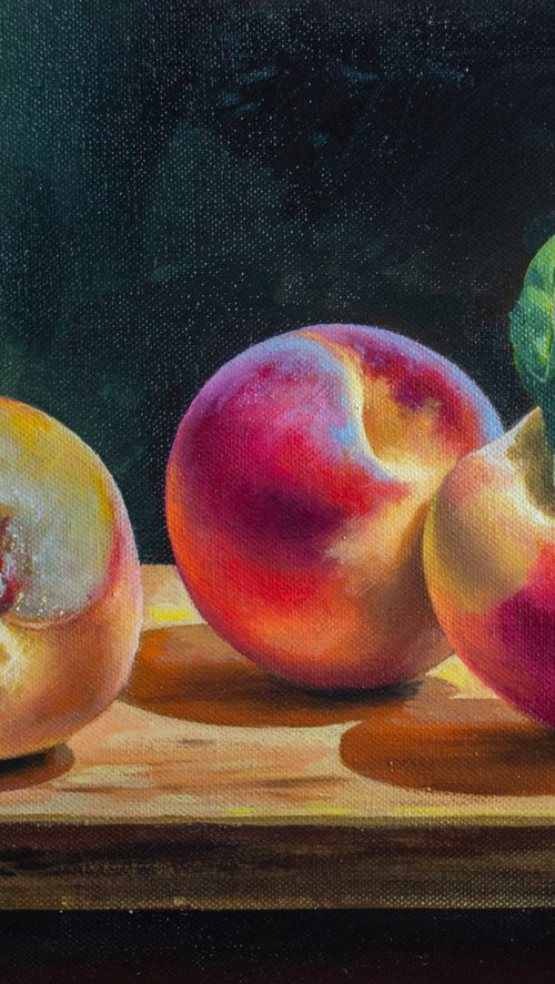 Still Life with Peaches/ 59 by Kolodyazhniy Sergey