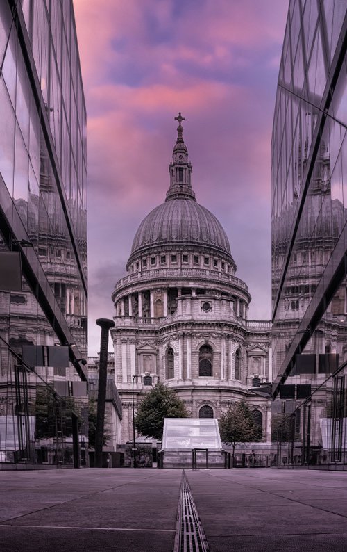 St Pauls Sunrise by Paul Nash