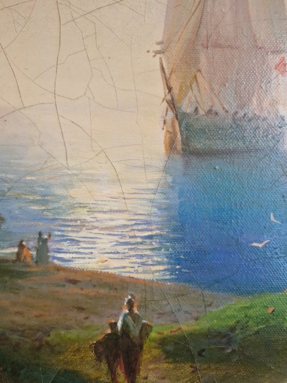 Landscape based on Aivazovsky