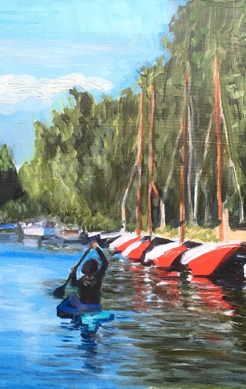 Along the channel 5 by Elena Sokolova