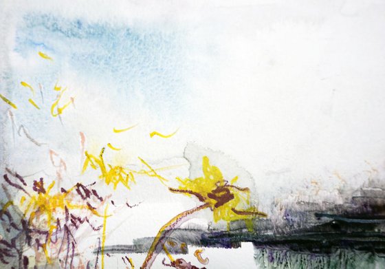 Fall Landscape 7 12x12in (30x30cm)