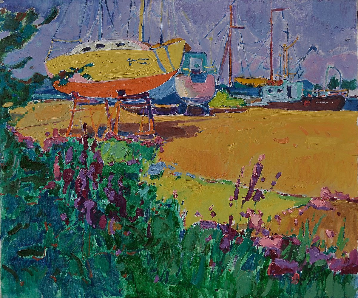 Barbarian Sea Spit By Alexander Shandor, 31 X 28, Artwork For Sale On Artfinder