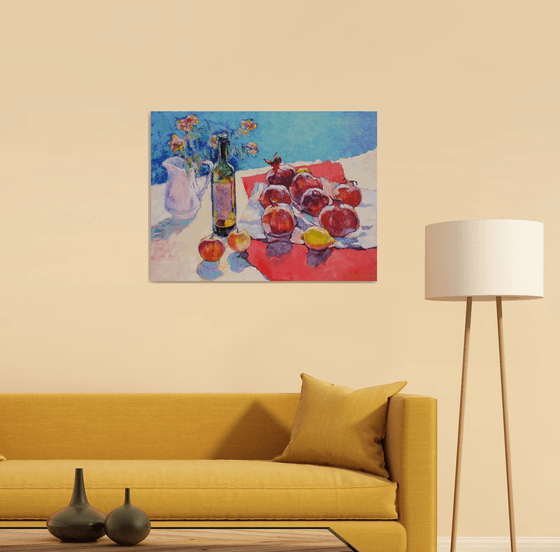 Pomegranates and Red Dry