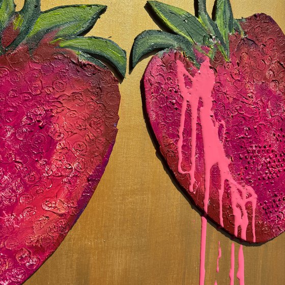 RASBERRIES AND GOLD