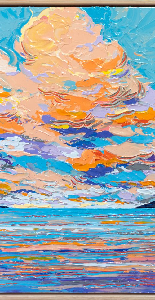Sunset Sea 5 by Joseph Villanueva