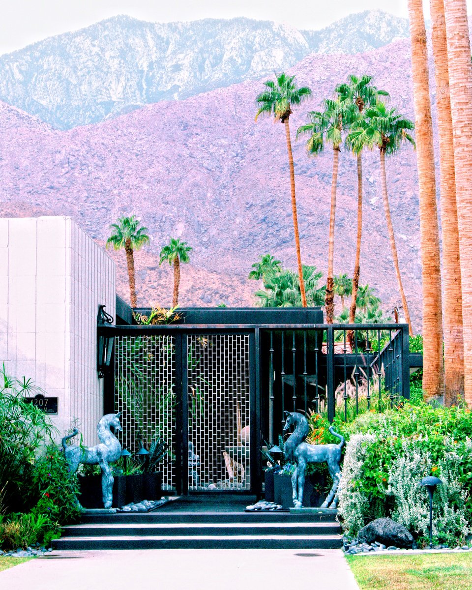 BEYOND THE GATE Palm Springs by William Dey