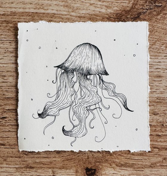 Original Jellyfish Drawing