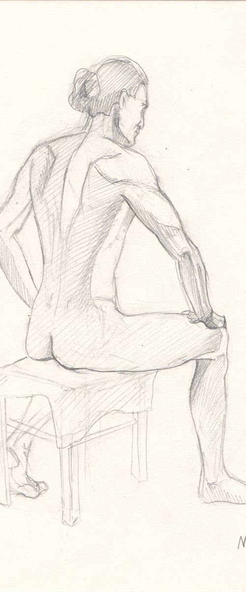 Sketch of Human body. Man.51 by Mag Verkhovets