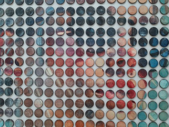 Warm sunshine (n.722) - Dot Art series