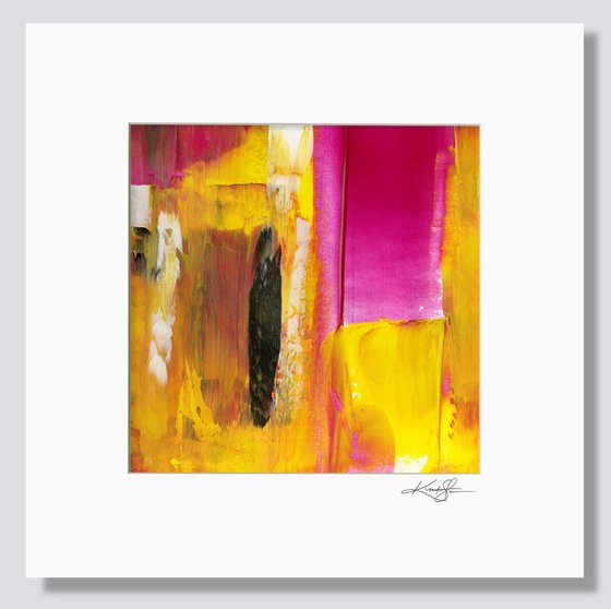 It's All About Color 3 - Abstract Painting by Kathy Morton Stanion