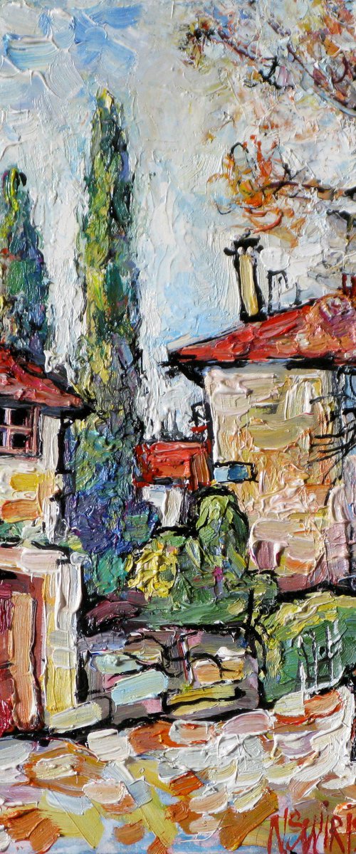 PLATANS IN ÎLE-DE-FRANCE. 15. by Nikifor Swiristuhin