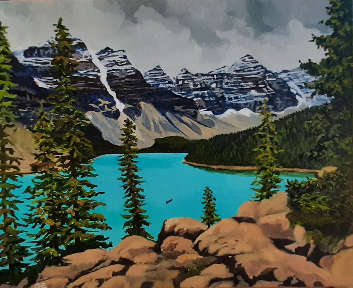 Lake Moraine by Anne Shaughnessy