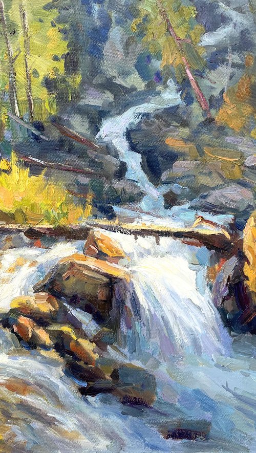 River by Evgeny Chernyakovsky