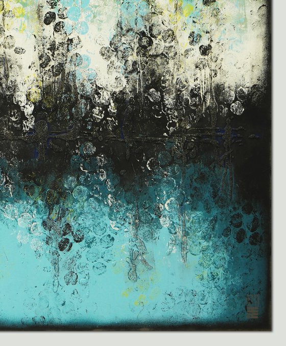 Boiling Bubbles Turquoise