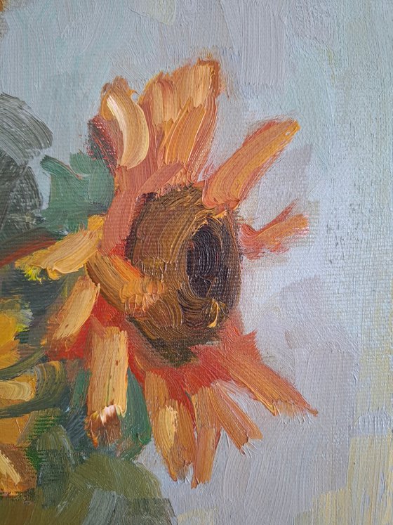 Still-life "Sunflowers #2"