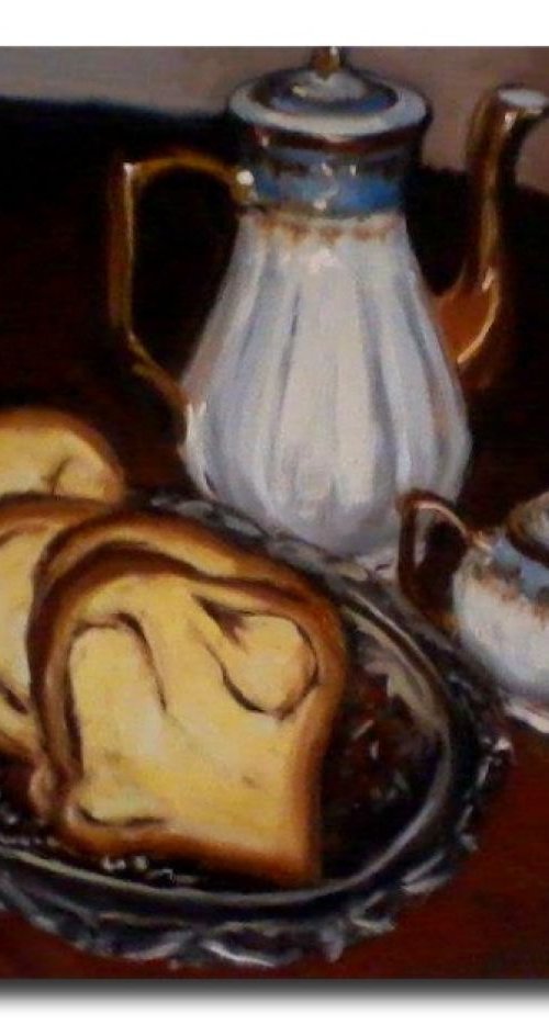 china and pound cake by Sebastian Beianu