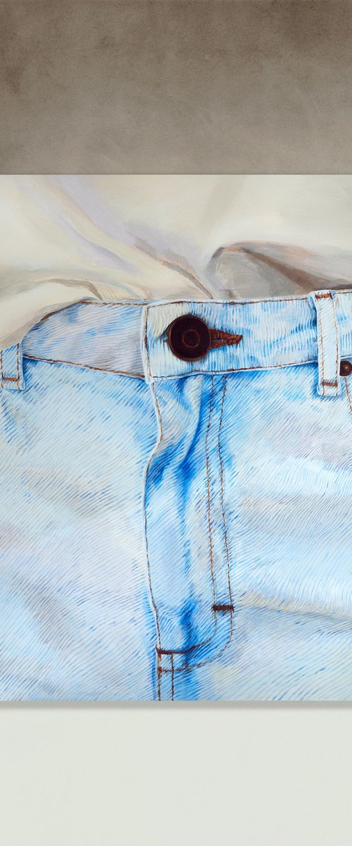 The Girl in Jeans by Ara Youn