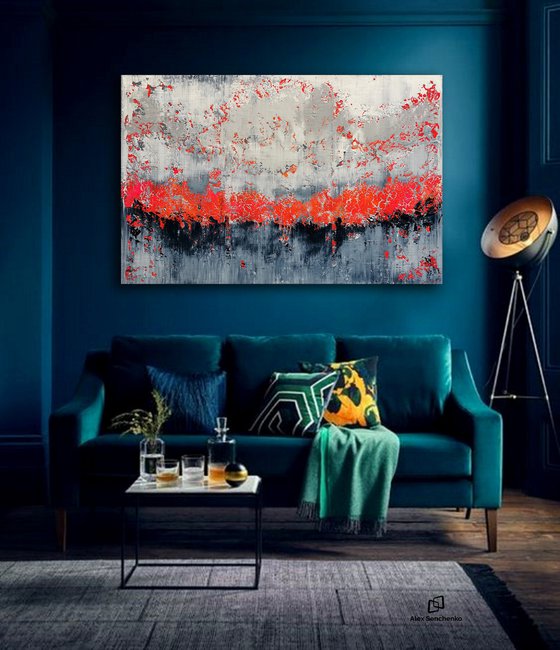 150x100cm. / abstract painting / Abstract 2111