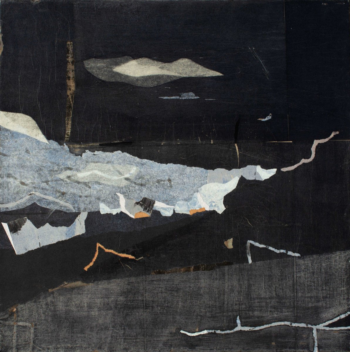 Abstract Painting By Trayana Panayotova, 20 X 20", Somewhere Iii, Original Artwork