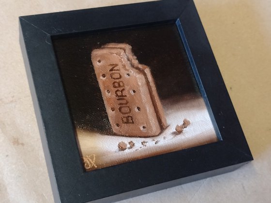 Little Bourbon biscuit still life